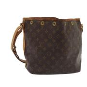 Pre-owned Canvas louis-vuitton-bags Louis Vuitton Vintage , Brown , Da...