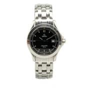 Pre-owned Stainless Steel watches Omega Vintage , Black , Dames