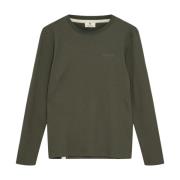 Wafel Longsleeve Tee Anerkjendt , Green , Heren