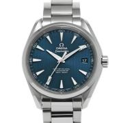 Pre-owned Stainless Steel watches Omega Vintage , Blue , Heren