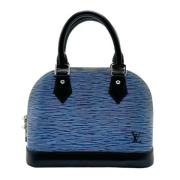 Pre-owned Leather louis-vuitton-bags Louis Vuitton Vintage , Blue , Da...