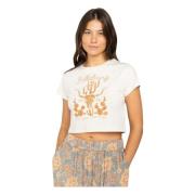 Ga je eigen weg T-shirt Billabong , White , Dames