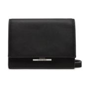 Saffiano Crossbody Tas voor Vrouwen Calvin Klein , Black , Dames