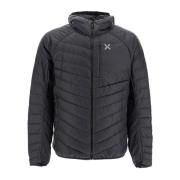 Gewatteerde Ski Donsjas met Capuchon Montura , Black , Heren