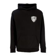 NBA Team Logo Hoodie Zwart/Wit New Era , Black , Heren