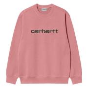 Hoodie Carhartt Wip , Pink , Heren