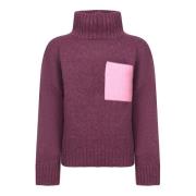 Paarse Trui met Roze Zak JW Anderson , Purple , Dames