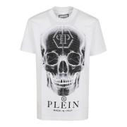 Wit T-shirt voor mannen Philipp Plein , White , Heren