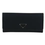 Pre-owned Fabric wallets Prada Vintage , Black , Dames