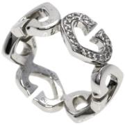 Pre-owned White Gold rings Cartier Vintage , Gray , Dames