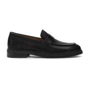 Slip-on leren loafers Kazar , Black , Heren