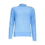 Turtle Neck Pullover Sweater Roberto sarto , Blue , Dames