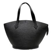 Pre-owned Leather louis-vuitton-bags Louis Vuitton Vintage , Black , D...