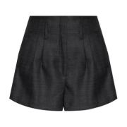 Wollen shorts Forte Forte , Gray , Dames