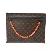 Pre-owned Fabric louis-vuitton-bags Louis Vuitton Vintage , Brown , He...