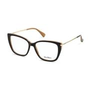 Mm5007 050 Optical Frame Max Mara , Brown , Dames