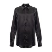 Zijden shirt Dolce & Gabbana , Black , Heren