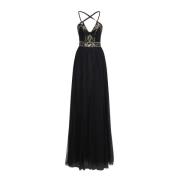 Zwarte Maxi Jurk voor elke gelegenheid Giambattista Valli , Black , Da...