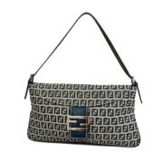 Pre-owned Nylon fendi-bags Fendi Vintage , Blue , Dames