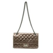 Pre-owned Fabric chanel-bags Chanel Vintage , Gray , Dames