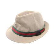 Pre-owned Canvas hats Gucci Vintage , Beige , Unisex