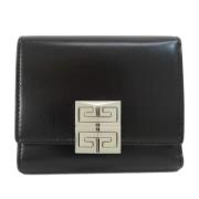 Pre-owned Leather wallets Givenchy Pre-owned , Black , Dames