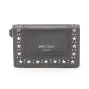 Pre-owned Leather wallets Jimmy Choo Pre-owned , Black , Unisex