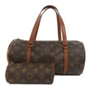 Pre-owned Fabric louis-vuitton-bags Louis Vuitton Vintage , Brown , Da...