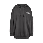 Berg Hoodie in Grijs Noisy May , Gray , Dames