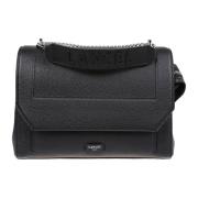 Zwarte Ninon Flap Tas Lancel , Black , Dames