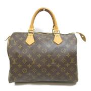 Pre-owned Canvas louis-vuitton-bags Louis Vuitton Vintage , Brown , Da...