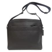 Pre-owned Leather shoulder-bags Coach Pre-owned , Black , Dames