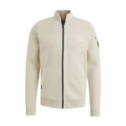 Stijlvolle rits cardigan voor heren PME Legend , Beige , Heren