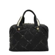 Pre-owned Fabric chanel-bags Chanel Vintage , Black , Dames