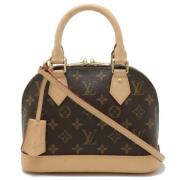 Pre-owned Fabric louis-vuitton-bags Louis Vuitton Vintage , Brown , Da...