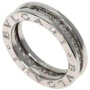 Pre-owned White Gold rings Bvlgari Vintage , Gray , Dames