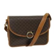 Pre-owned Canvas celine-bags Celine Vintage , Brown , Dames