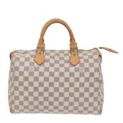 Pre-owned Canvas louis-vuitton-bags Louis Vuitton Vintage , Beige , Da...