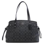 Pre-owned Plastic shoulder-bags Coach Pre-owned , Black , Dames