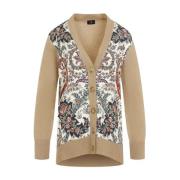 Neutrale tinten Elegant Sweater Aw24 Etro , Multicolor , Dames