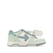 Groene Sneakers voor Vrouwen Aw24 Off White , Green , Dames