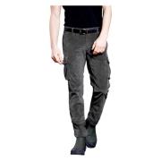 Gestreepte Fluweel Cargo Broek Chili Model Mason's , Black , Heren