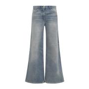 Blauwe Jeans voor Vrouwen Aw24 Courrèges , Blue , Dames