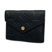 Pre-owned Fabric wallets Louis Vuitton Vintage , Black , Dames