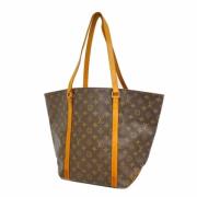 Pre-owned Fabric louis-vuitton-bags Louis Vuitton Vintage , Brown , Da...