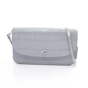 Pre-owned Leather crossbody-bags Coach Pre-owned , Gray , Dames