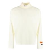 Katoenen Longsleeve T-shirt Heron Preston , White , Heren