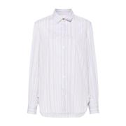 Witte Zijden Overhemd van Paul Smith PS By Paul Smith , White , Dames