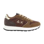 Glitter Textiel Damesschoenen Goud Sun68 , Brown , Dames