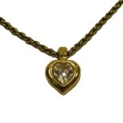 Pre-owned Metal dior-jewelry Dior Vintage , Yellow , Dames